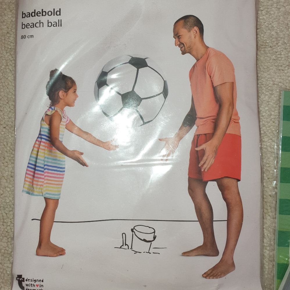 Big soccer beach ball 80cm